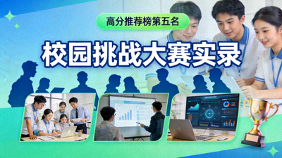 高分推荐榜第五名：校园挑战大赛实录海报