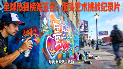 全球热播榜第五名：街头艺术挑战纪录片海报